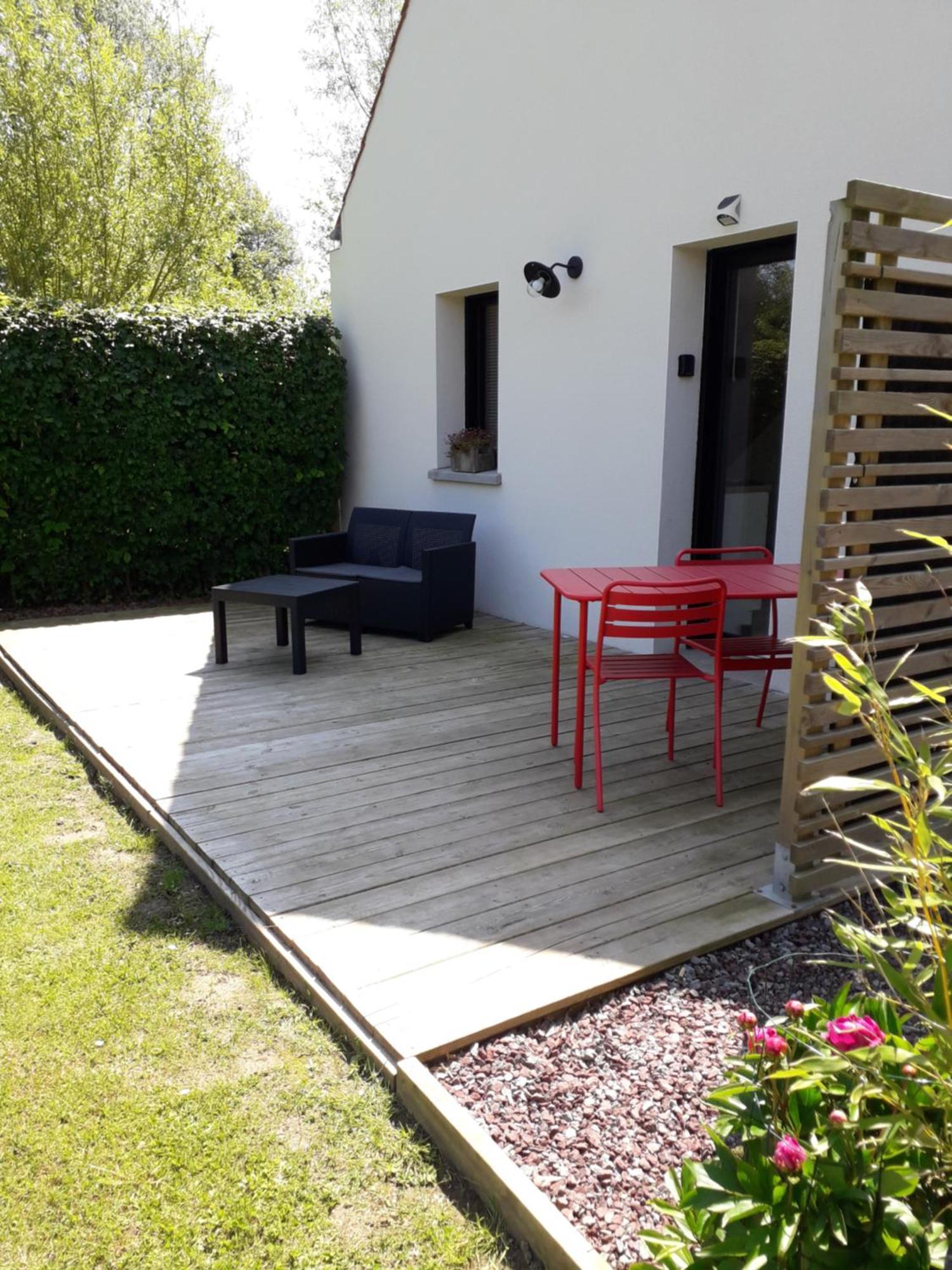 Villa Le Grand Chene Condette Exterior foto